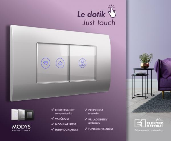 Stikala Modys – le na dotik (just touch)